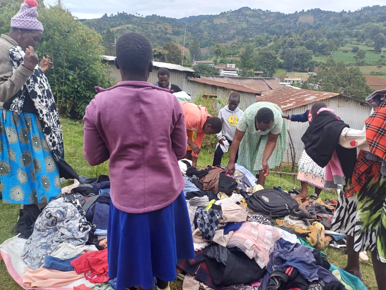 Sharing Love in Action: Donations to the Sirwa Community